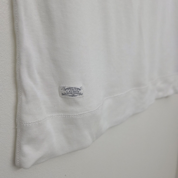 Ralph Lauren Blue and White Supper Soft Cotton Short Sleeve T-Shirt Size L - Picture 4 of 11